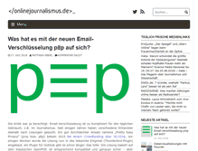 Tablet Screenshot of onlinejournalismus.de